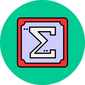 Summation Artistic Grid Feature vector