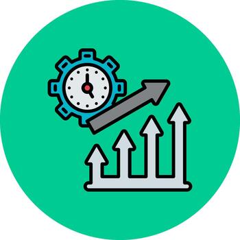 Time To Market Polished Pixel Module vector