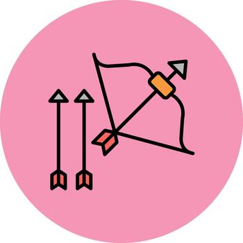 Archery Dynamic Color Fragment vector