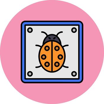 Bug Future Display Shape vector