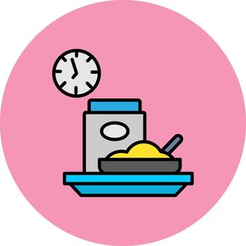 Breakfast Polished Pixel Module vector