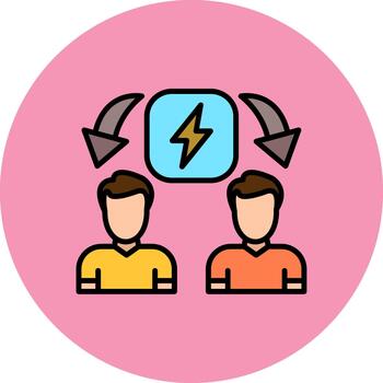 Conflict Resolution Smooth Motion Form vector