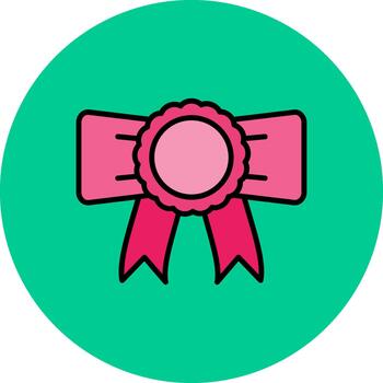 Bow Thin Line Pattern vector