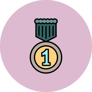 1st Prize Clear Layer Form vector