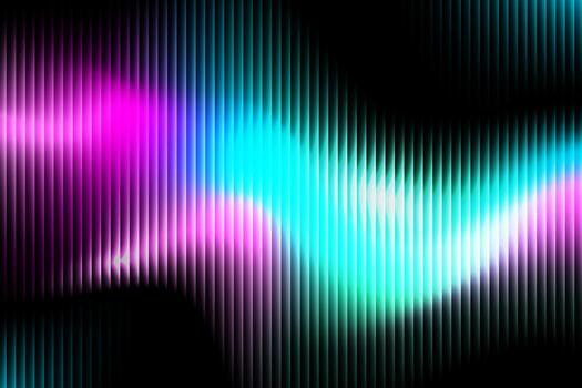 Vibrant Iridescent Gradient Abstract Background vector