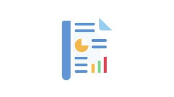 dokumentera med diagram och grafik för företag analys använda sig av video