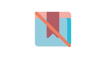 vlak ontwerp beeld beeltenis geblokkeerd bericht of niet beschikbaar inhoud video