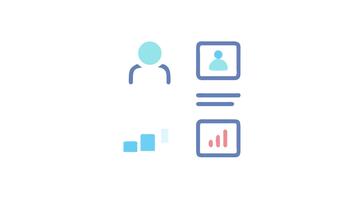 Data Analysis Dashboard with User Profile and Growth Chart video