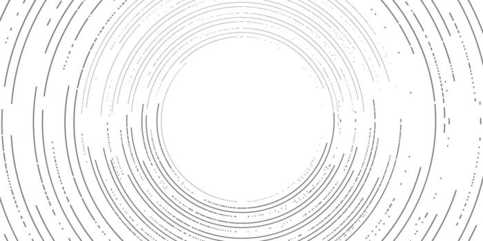 blanco antecedentes con un círculo. resumen futurista tecnología antecedentes. . vector