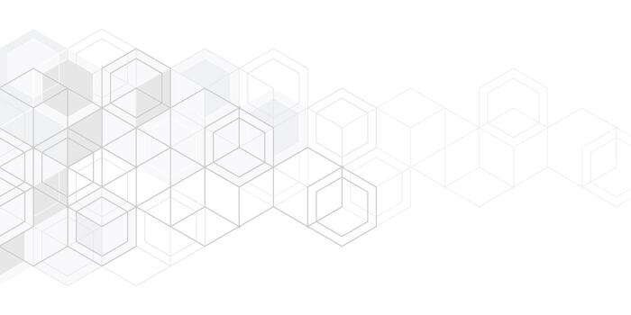 Linear geometric drawing. Abstract white background . vector