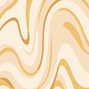 resumen ondulado modelo en sombras de crema y oro.eps vector