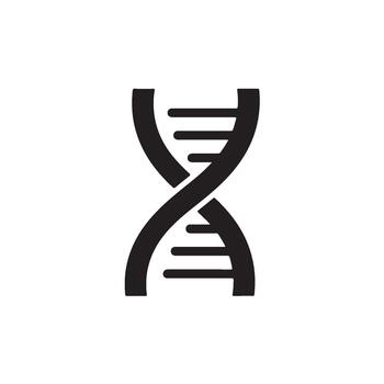 Abstract DNA strand illustration representing genetic code and molecular structure symbolizing science research and the complexity of l vector