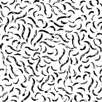 sin costura seco cepillo sencillo carrera modelo. rayado curvo líneas, sencillo arenoso manchas ondulado cepillo golpes sin costura antecedentes. minimalista fondo. vector