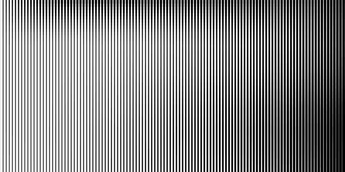 vertical a rayas trama de semitonos gradación superficie. degradado transición enrejado, repitiendo lineal fondo para impresión cubrir moderno gráfico diseño. vector