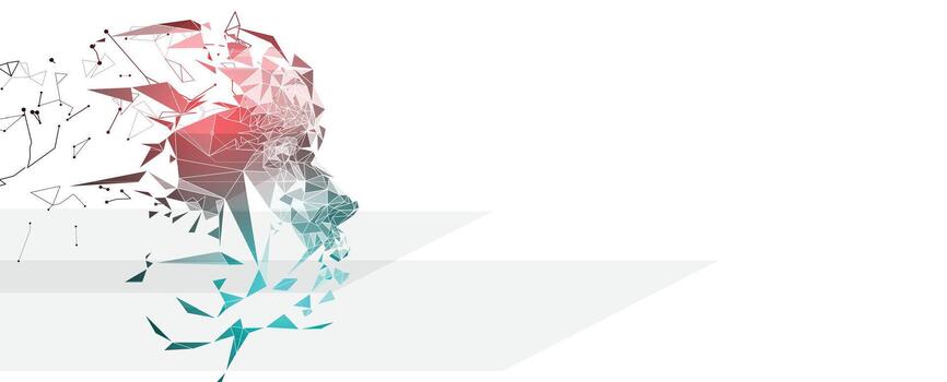 abstract background with a man in a suit and tie vector