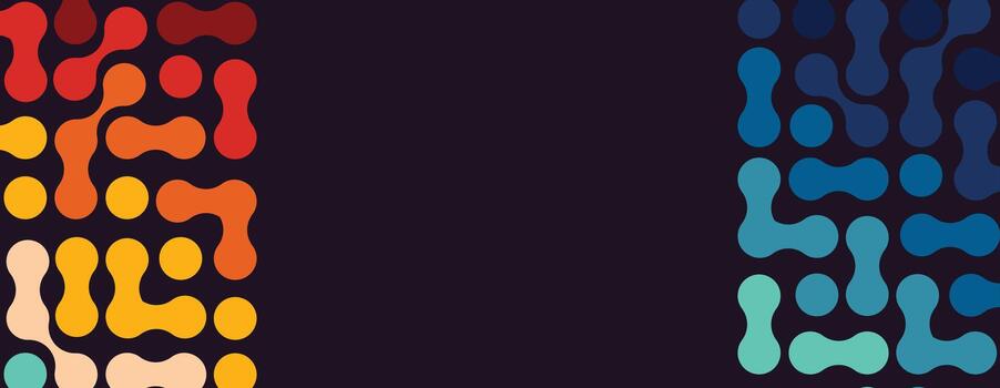 metaballs formas resumen geométrico composición antecedentes vector