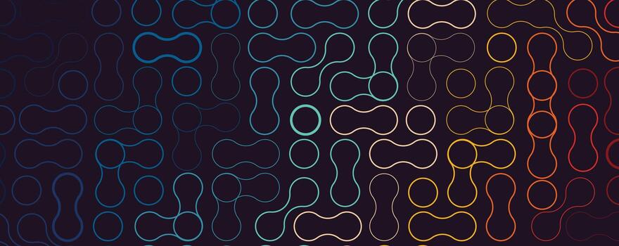 metaballs formas resumen color geométrico antecedentes vector