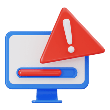 3d bureau moniteur malware détection et système Erreur png