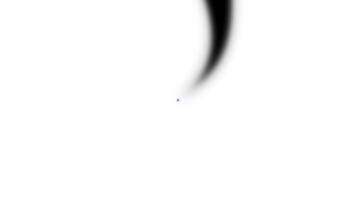 animato 4k UHD ipnotico nero e bianca spirale transizione ciclo continuo, dinamico psichedelico vortice schermo elemento con viola stella video