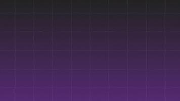 animerad horisontell djup lila till indigo lutning bakgrund slinga video