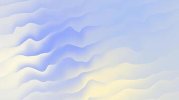 mjuk blå och gul vågig abstrakt bakgrund skapande en drömmande vätska textur idealisk för modern mönster och mild teman video