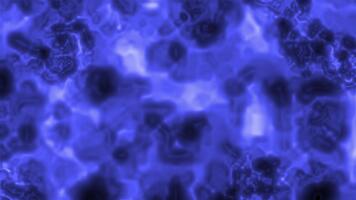 suddig organisk textur i varierande nyanser av blå. lämplig för bakgrunder, design projekt, och abstrakt begrepp behöver en lugnande Rör. video
