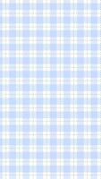 mjuk bebis blå och vit rutig mönster tapet terar en söt streckad linje rutnät, skapande en enkel och rena estetisk bakgrund för design projekt video