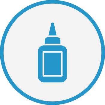 Glue Web-Based Design Element Icon vector