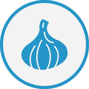 Garlic Sharp Edge Visual Form vector
