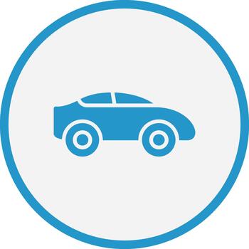 Car Custom Line Element Symbol vector