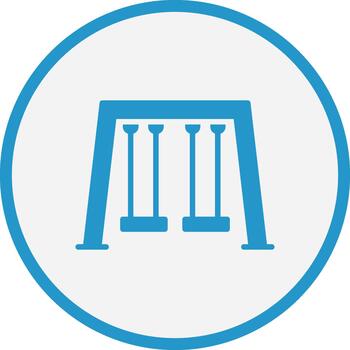 Swing Futuristic UI Mark Symbol vector