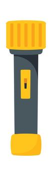Flashlight object icon vector