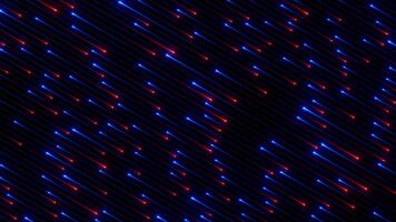 technology background with dynamic neon lines loop animated video