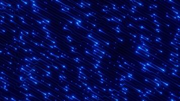 technology background with dynamic neon lines motion loop video