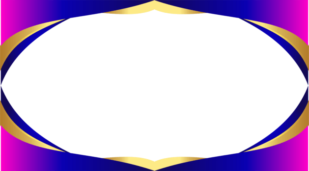 lutning oval ram design med gyllene gräns element bakgrund png