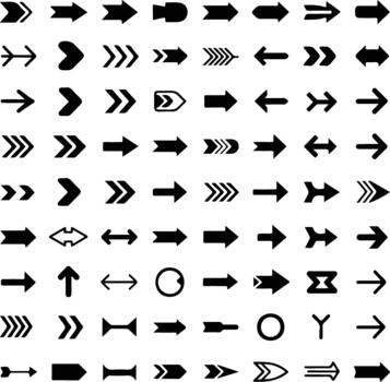 plano diseño íconos para moderno usuario interfaz vector