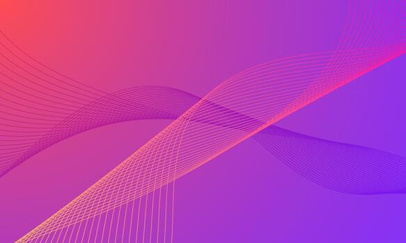 smooth purple red flowing line pattern suitable for modern backgrounds and graphic uses vector