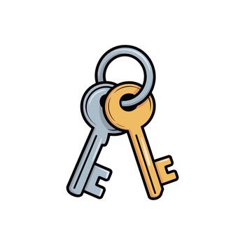 Two keys on a ring vector
