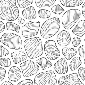 natural Roca modelo textura presentando irregular rocoso formas para arquitectónico antecedentes y detallado diseño proyectos vector