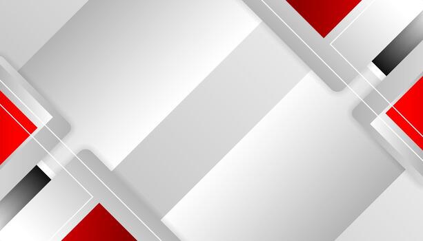 Modern Abstract Geometric Background with Red and Grey Colors vector