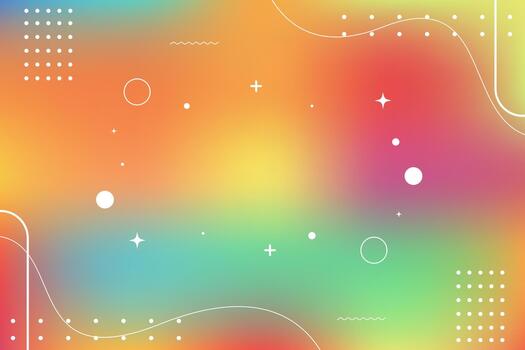 Vibrant mesh gradient background for modern designs offers dynamic visual appeal and adds energy to any project vector