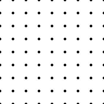 Bullet journal dotted grid seamless pattern with dots. Dotted squared grid ideal for notebook, sketchbook, diary, notepad, workbook, office printing, educational graphics vector