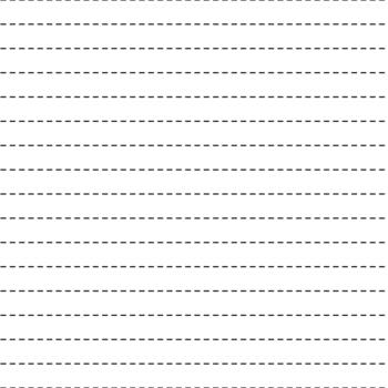 Grid lined paper seamless pattern with neat horizontal stripes, simple notebook. Ideal for school materials, memo templates, notebook, sketchbook, diary, notepad, workbook and stationery designs vector