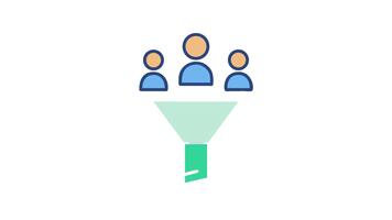 Lead generation funnel with customer segmentation and conversion strategy video