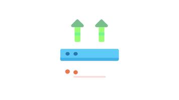 Daten Transfer Server Hochladen zwei Dateien im ein Schicht video