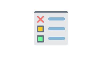 form med okontrollerad lådor och fylld text linje utrymmen video