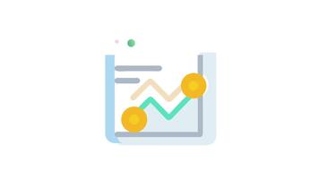 digitale ragnatela pagina mostrando dati analisi crescita grafico video