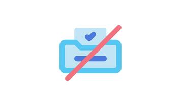 No Access File Icon Denied Security Restriction Concept video