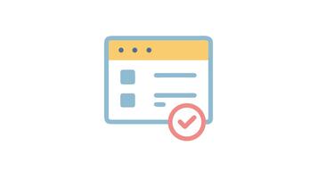 website koppel met voltooid taken en validatie vinkje video