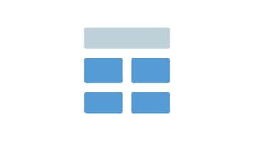 data rutnät layout stock bild i platt design stil video